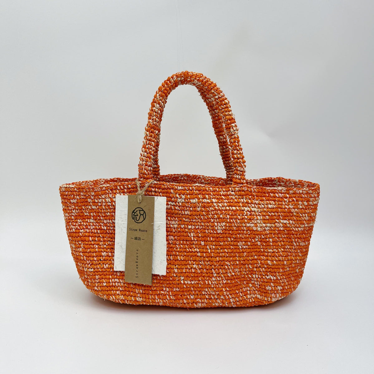 Colorful Raffia Baguette Bag, Handwoven Crochet Straw Handbag, Bright Summer Woven Purse, Chic Mini Shoulder Bag, Vacation Bag for Women