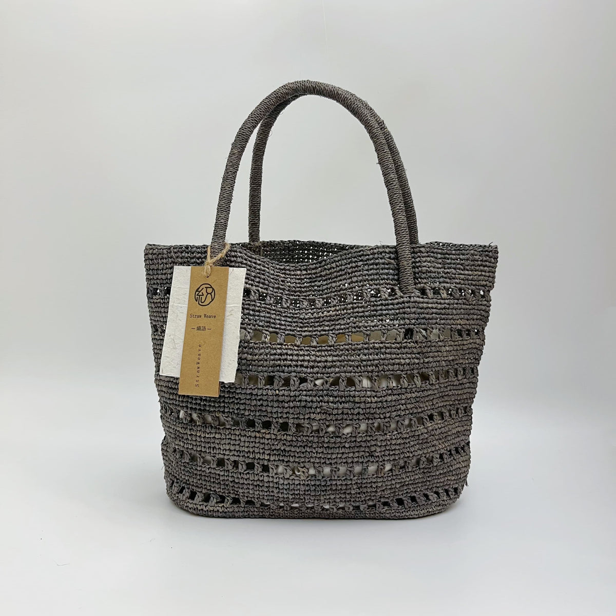Large Raffia Hollow Tote Bag, Handwoven Straw Beach Handbag, Summer Vacation Travel Purse, Woven Shoulder Tote for Women, Gift for Her