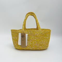 Colorful Raffia Baguette Bag, Handwoven Crochet Straw Handbag, Bright Summer Woven Purse, Chic Mini Shoulder Bag, Vacation Bag for Women