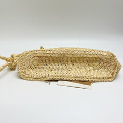 Elegant Floral Raffia Tote Bag, Handmade Large Capacity Straw Shoulder Bag for Women, Woven Beach Bag, Summer Vacation Handbag, Gift for Her