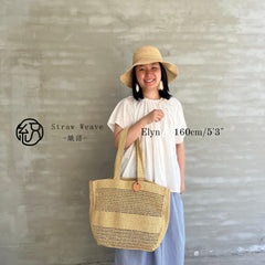 Raffia Hollow Tote Bag, Handwoven Straw Large Beach Bag, Woven Summer Vacation Shoulder Handbag for Women, Gift for Her