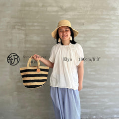 Handwoven Striped Raffia Tote Bag, Colorblock Designer Style, Natural Woven Beach Summer Vacation Bag