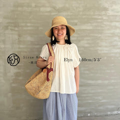 French Raffia Tote Bag,Handwoven Crochet Straw Shoulder Bag,Large Capacity Woven Handbag, Summer Beach Vacation Purse for Women,Gift for Her