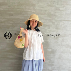 Raffia Floral Bucket Bag, Handwoven Straw Small Handbag, Color Flower Clutch Coin Purse, Summer Beach Mini Bag, Gift for Her