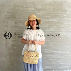 Raffia Floral Woven Tote Bag, Handwoven Straw Shoulder Handbag, Summer Beach Travel Bag, Boho Vacation Bag for Women, Gift for Her
